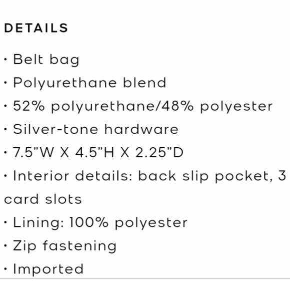 Gorgeous NWT ~ MK Belt Bag - Picture 15 of 16